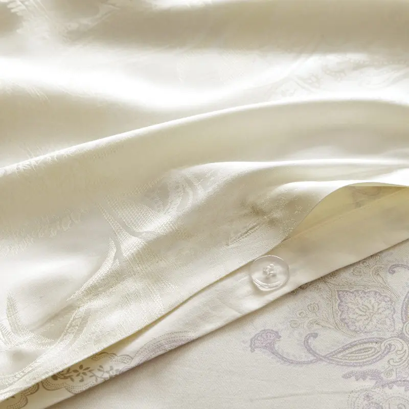 Комплект постельного белья из модала шелка хлопка роскошного жаккарда