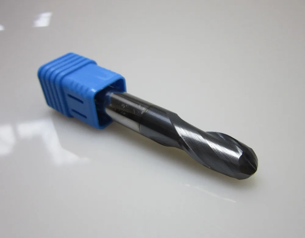 4 шт. диаметр 8 мм 10 12 14 R4 R5 R6 R7 HRC45 2 Флейта Карбид Концевые Фрезы с ЧПУ фреза для