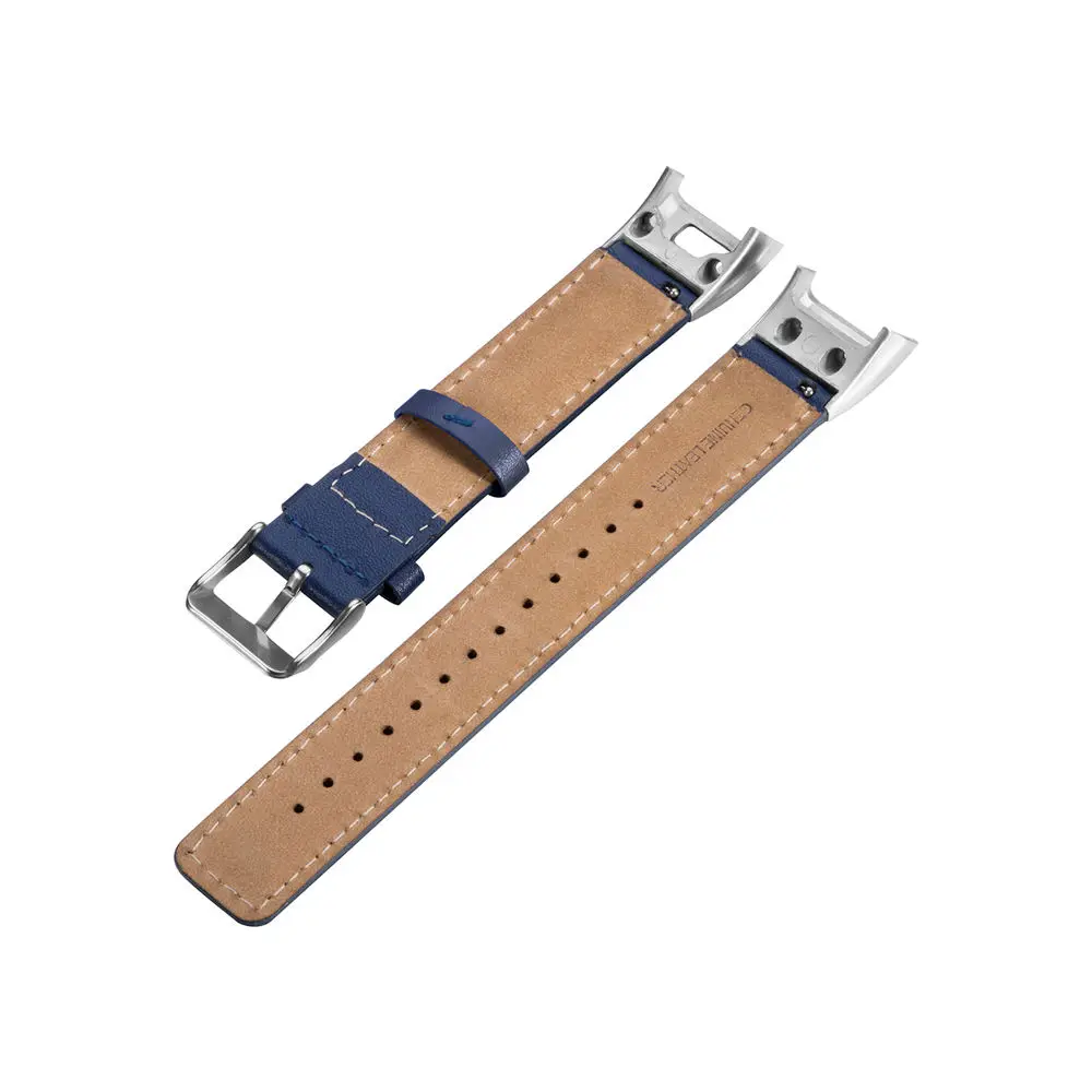 

Leather Watch Wristband Strap replacement band for Garmin Vivosmart HR+ Approach X10 X40 GPS Golf New Smart Watches bracelet