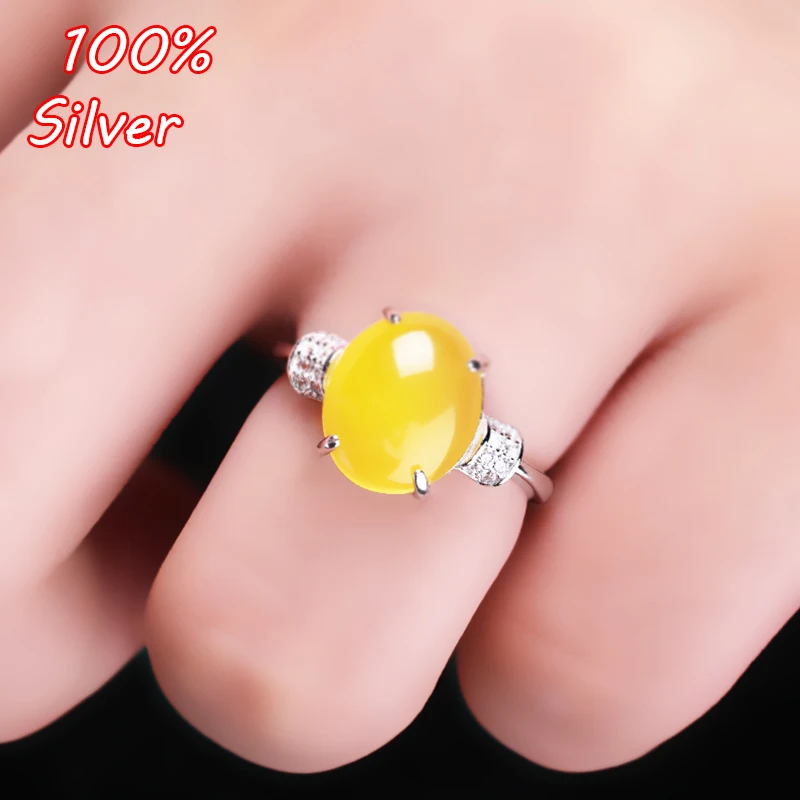10*11mm 925 Sterling Silver Color Ring Setting Oval Cabochon Base Adjustable Blanks Supplies for Jewelry Making 11*15mm | Украшения и