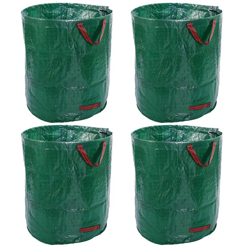 Garden Garbage Bag Large Outdoor Fireplace Camping Trash Bin Yard Heavy Duty Storage | Waste Bins
