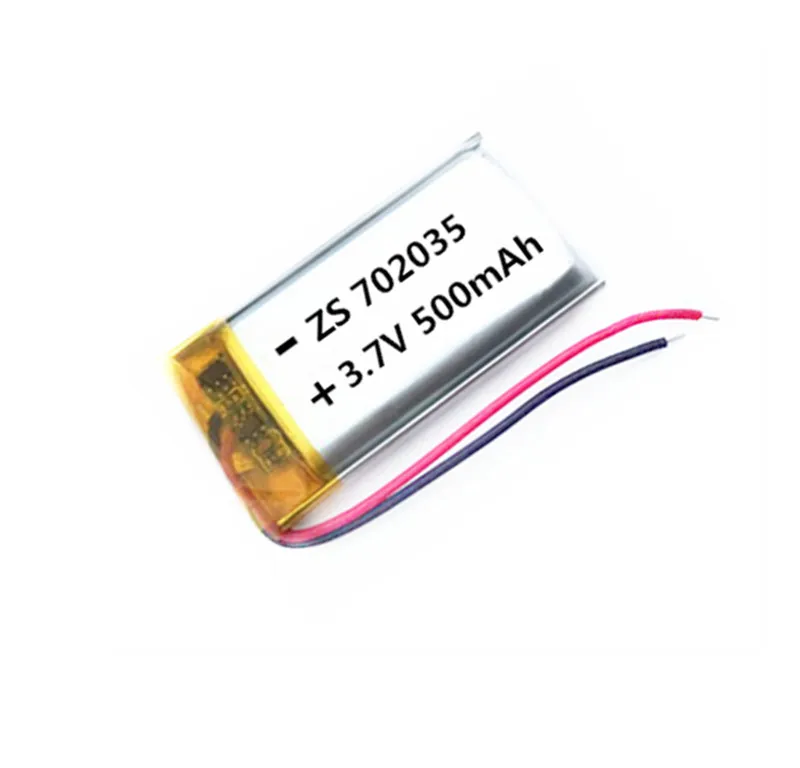 Бесплатная доставка полимерный аккумулятор 500 мА/ч 3 7 В 702035 умный дом MP3 колонки