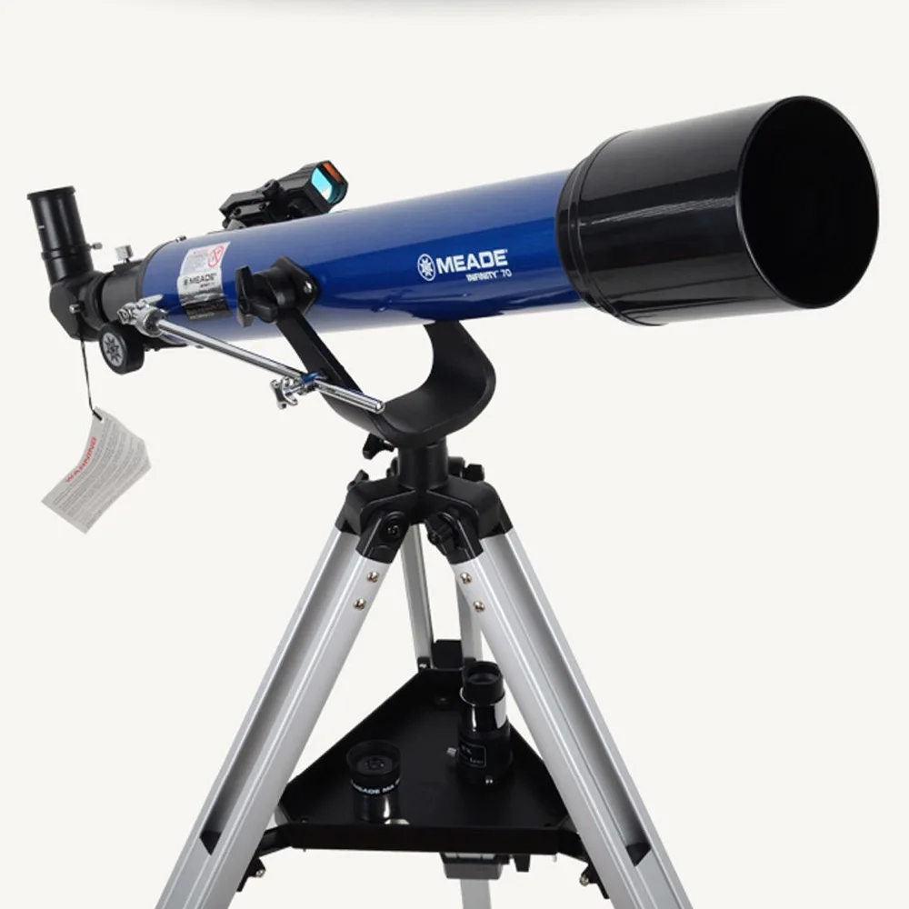 Meade 70AZ астрономический телескоп начальный уровень просмотра Звезда Луна HD Студенческая детская популярная наука начинающих обучение подарки