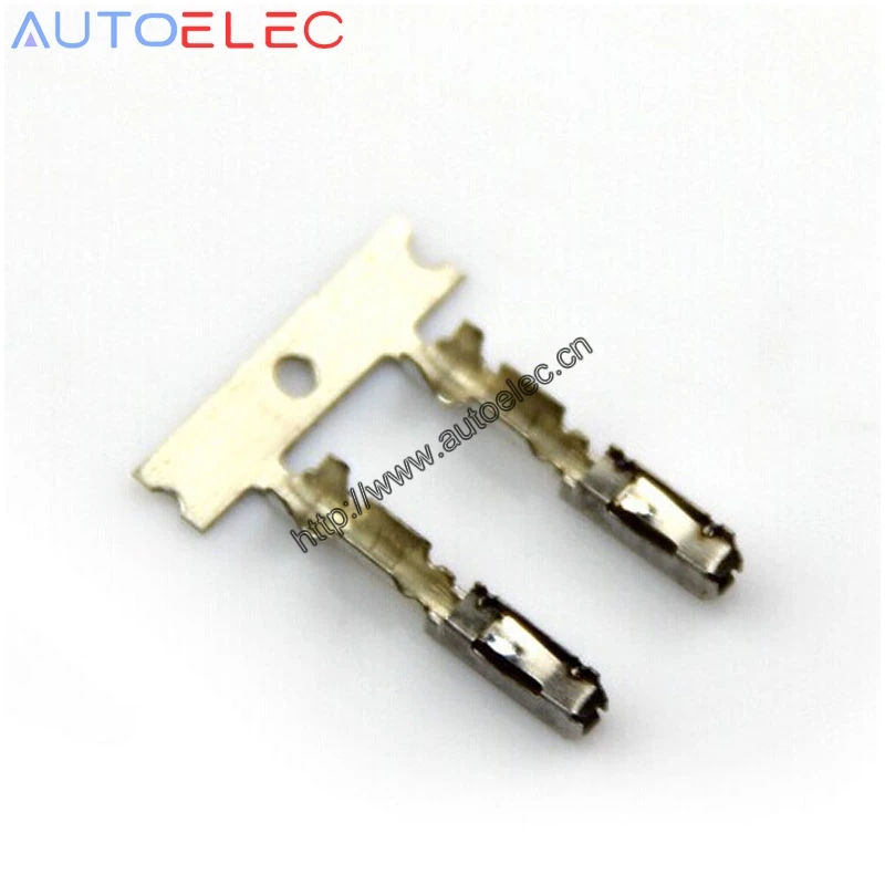 50 шт. Vw ecu терминал MQS 000979009E для переключателя Audi VW Skoda AUX автомобильный разъем|pin