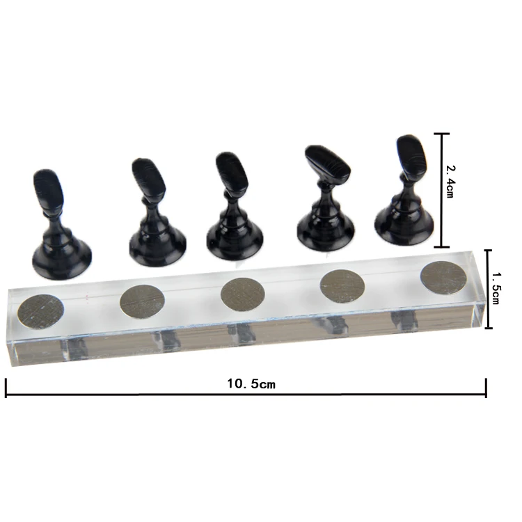 1 шт./лот шахматная доска магнитный наконечник для дизайна ногтей акриловая