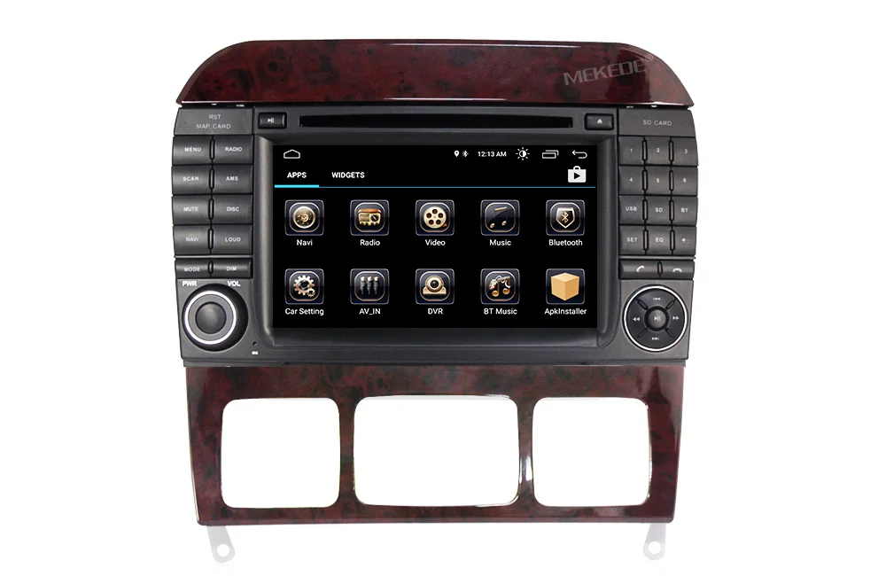 Mekede android 8,1 система автомобильный dvd-плеер для Mercedes Benz/S280/S320/S350/S400/S500/W220/W215/C S класс Авторадио gps