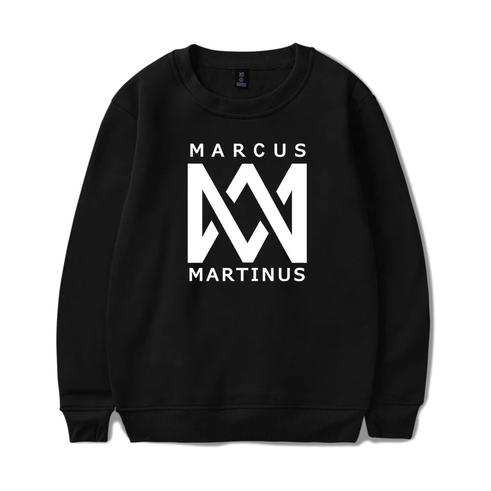 Женская толстовка с капюшоном Marcus and Martinus пуловер длинным рукавом одежда в стиле