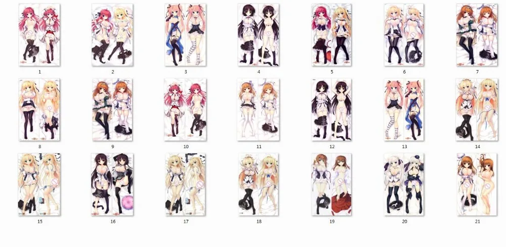 Nanao naru Mitha Galgame Alia's Carnival! Сексуальная наволочка для тела Ousaka Asuha Shinomori Yumi Sakurakouji