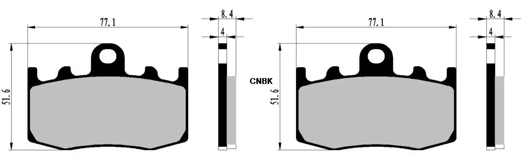 Набор дисковых тормозных колодок для BMW Street R1150 R1150GS R 1150 GS 2002 2003 2004 передняя и