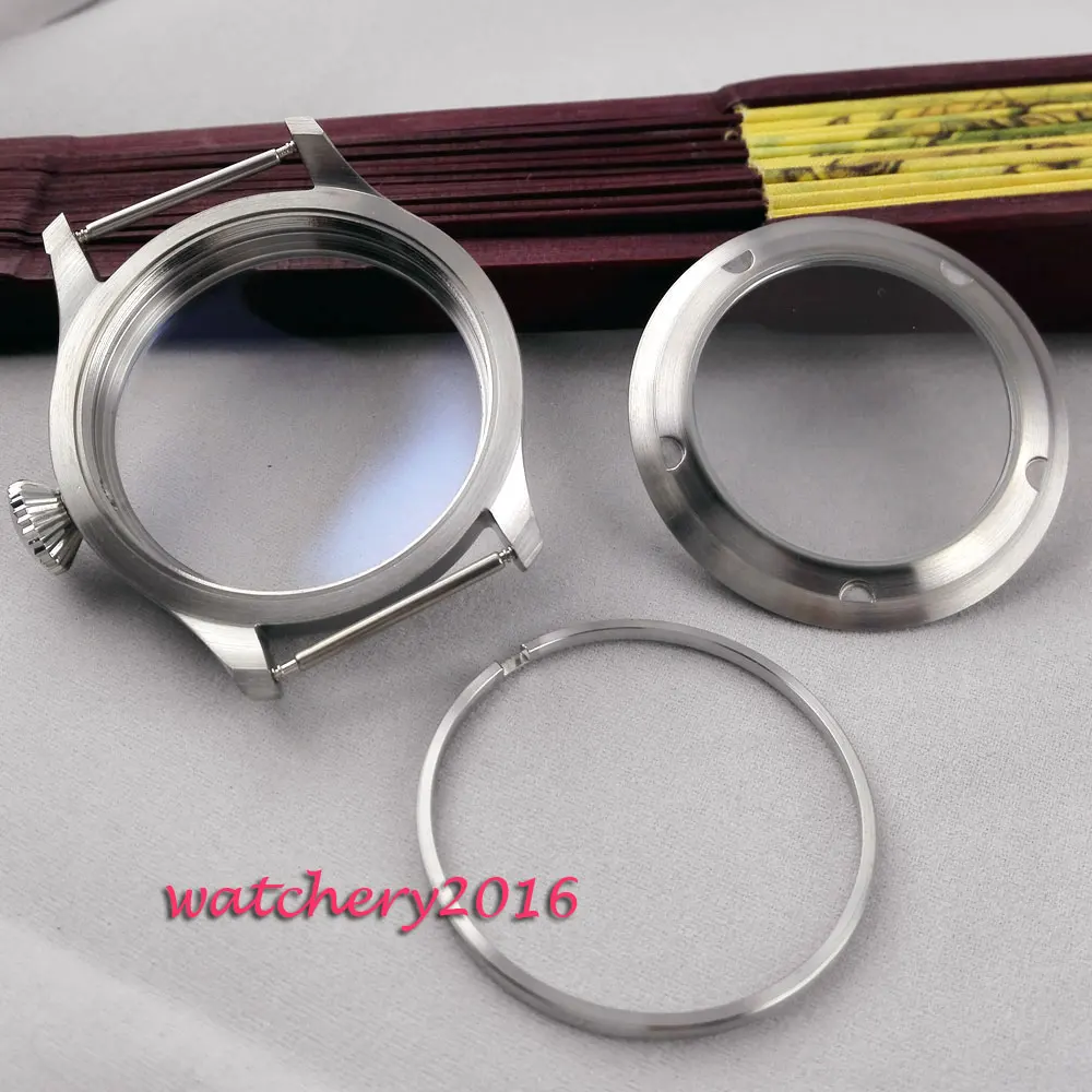 Чехол для часов из нержавеющей стали с механизмом 6497 6498 47 мм|case watch|case casecase 7 |