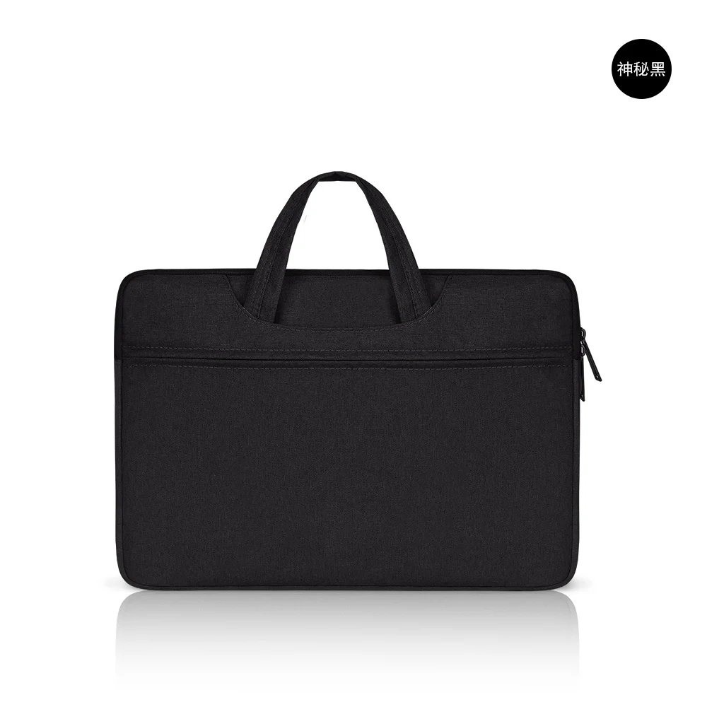 Черный 13," 13,9" 1" 15" 15,6 сумка для ноутбука чехол для Macbook Dell samsung Asus acer Toshiba Surface Pro Ultrabook notebook - Цвет: Черный