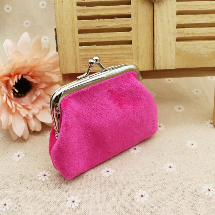 Womens Corduroy Small Wallet Holder Coin Purse Clutch Handbag Bag Mini Pouch Corduroy Hasp Sold Hot