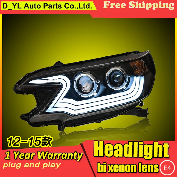 Стайлинга автомобилей головной светильник s для Honda C-RV 2012-2014 светодиодный