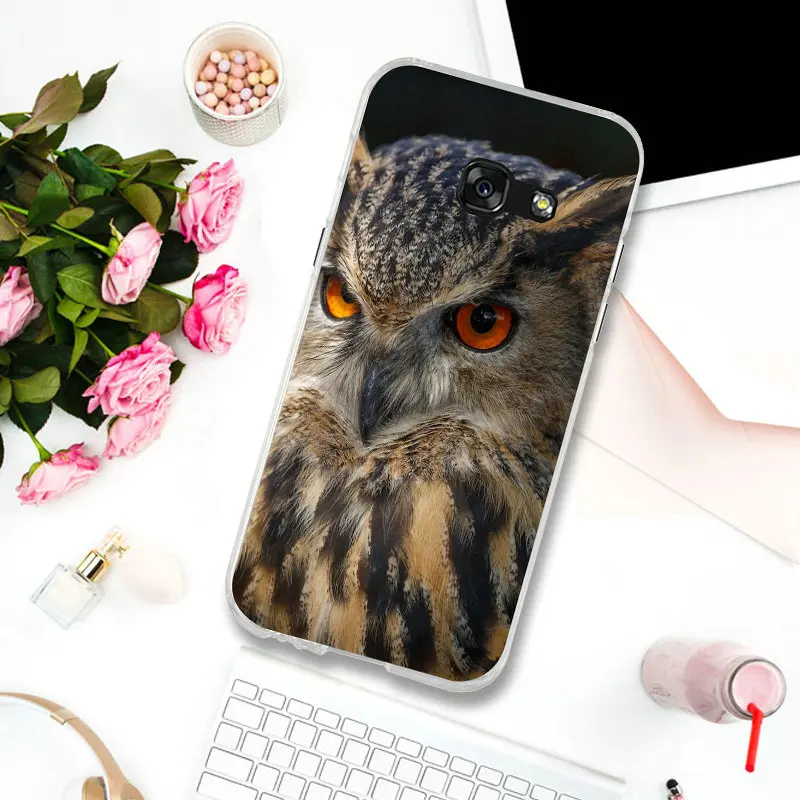 Для Coque Samsung Galaxy J3 J4 J5 J6 J7 J8 A3 A5 A7 2016 2017 2018 чехол мягкий TPU силиконовый дикие животные