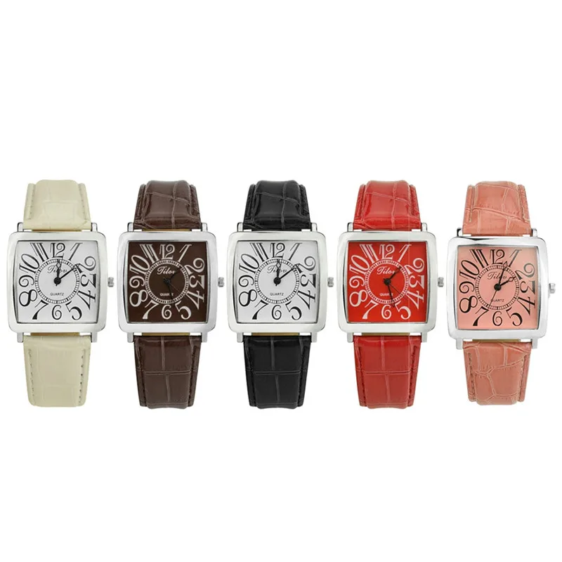 Женские модные роскошные часы для отдыха кожаные Наручные из нержавеющей стали