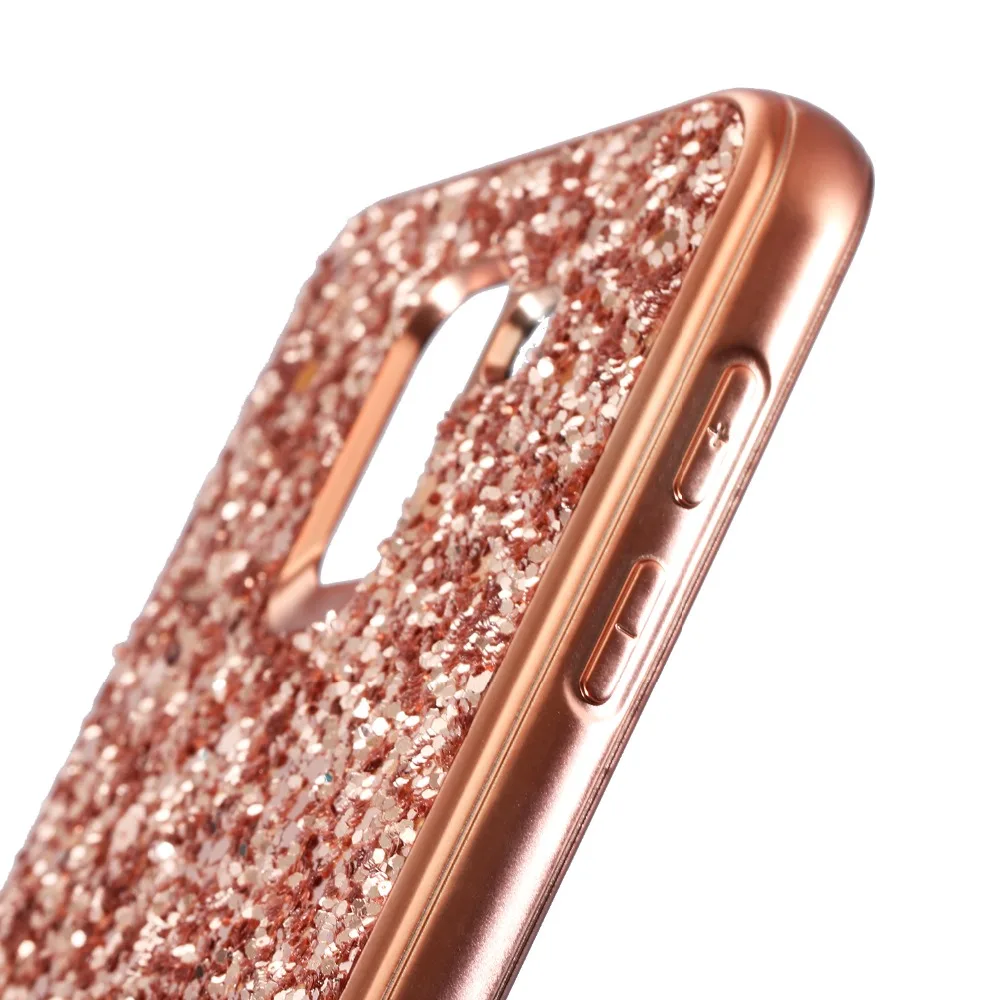 Чехол для телефона samsung Galaxy J6 2018 сияющий блеск задняя крышка корпуса A6 чехол |