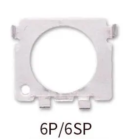 For i6Plus 6sPlus Задняя камера металлический кронштейн держатель для iphone 6 6s 7 8 Plus X XS MAX XR большая камера металлический каркас Кронштейн пластина запчасти - Цвет: For i6Plus 6sPlus