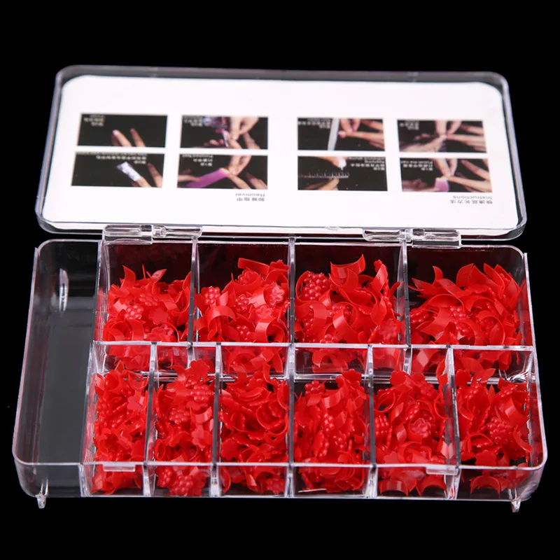 500 шт./кор. Южно-Сливовый цветок французский салон акриловое искусство накладные