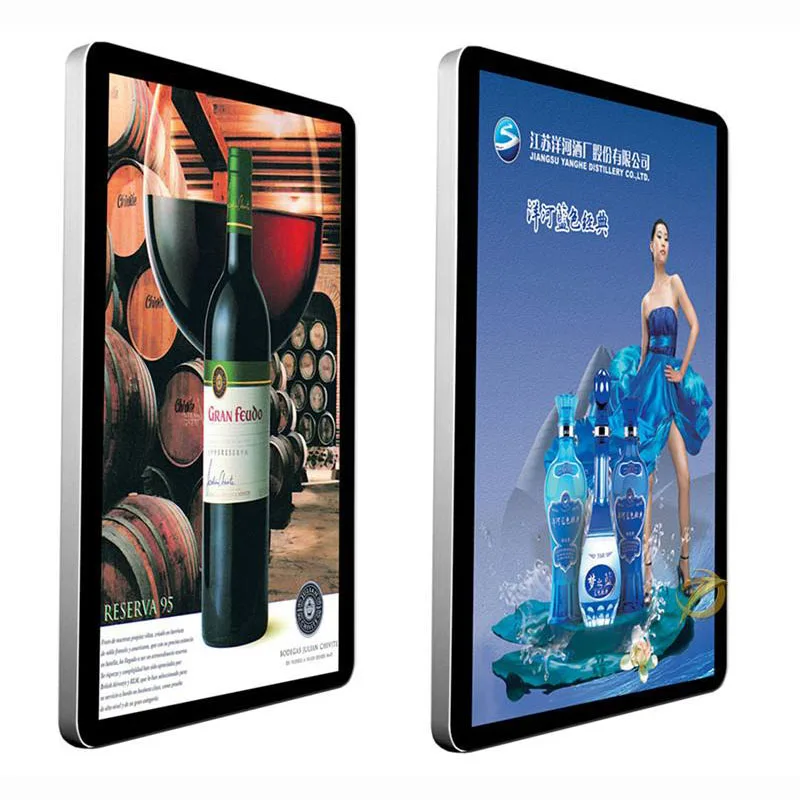 55-дюймовый сенсорный монитор все в одном настенный рекламный экран | Электроника