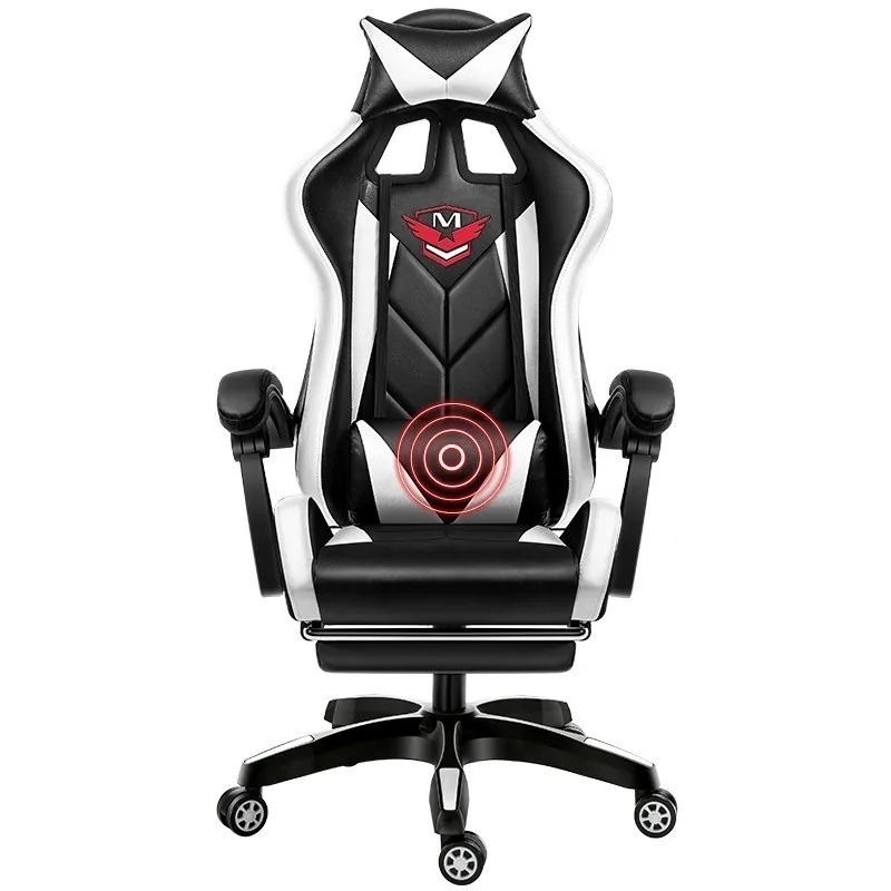 Роскошное Качество M001 Live Poltrona Gaming Silla Gamer Boss стул колесо может лежать Эргономика Синтетическая кожаная офисная мебель