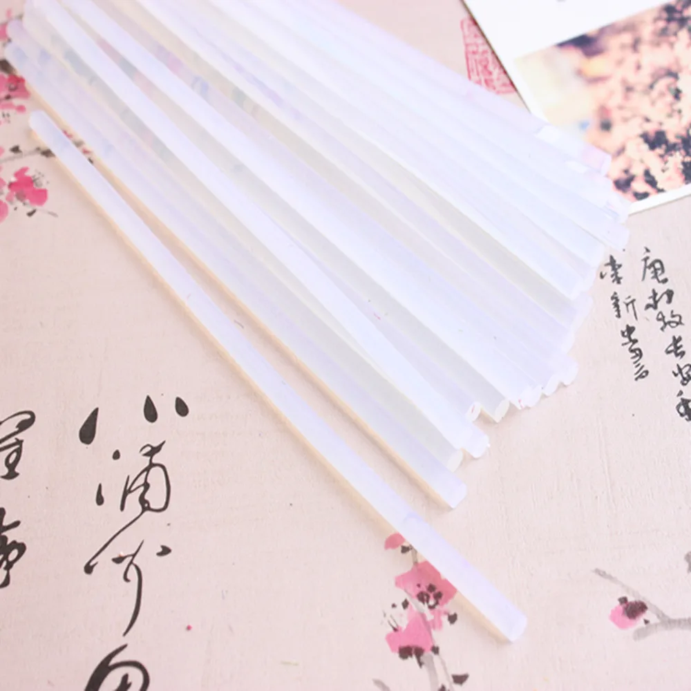 10 шт. клеевые палочки для клеевого пистолета размером 7 мм х 25 см пластиковые