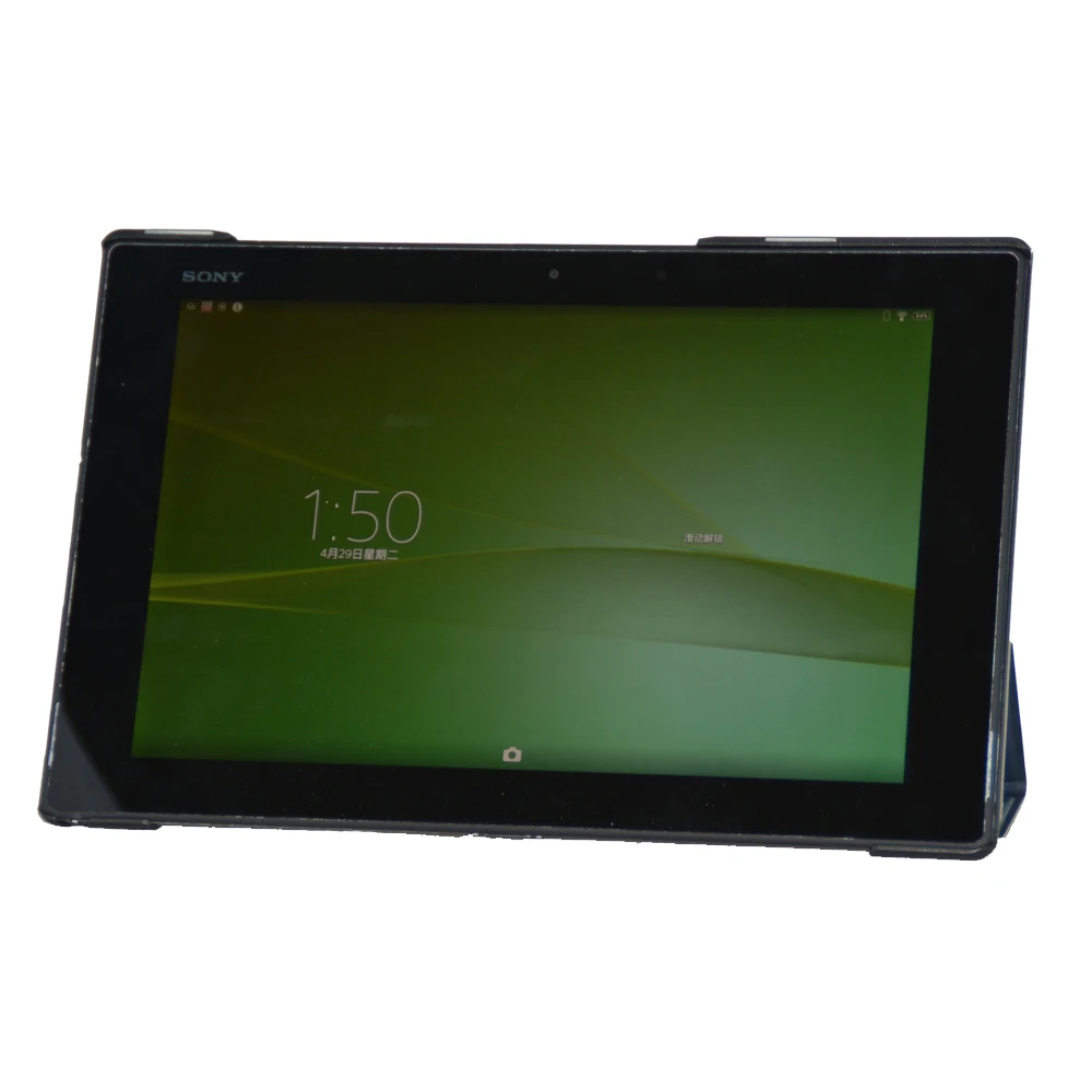 Для sony Xperia Z2 Tablet, 10,1 дюймов, подставка, флип, Фолио, кожаный защитный чехол, чехол для sony Xperia Z2, чехол для планшета+ стилус