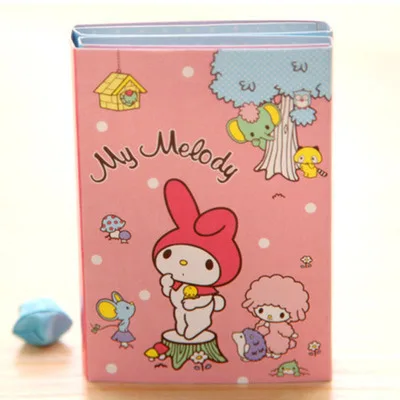 Kawaii Милая Мелодия Тоторо 6 складной блокнот для заметок липкие закладки для блокнота подарок школьные канцелярские принадлежности - Цвет: B