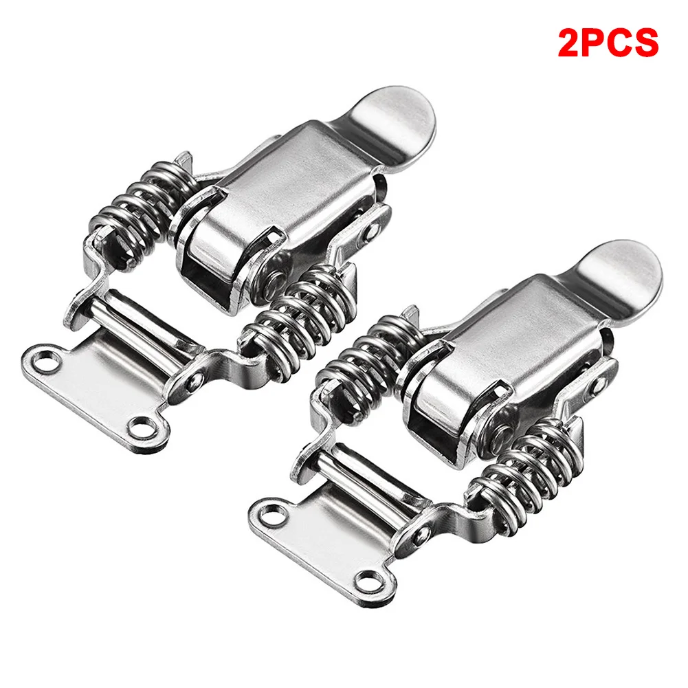 Newly 2/4/8Pcs Draw Latch Clamp Double Compression Spring for Cabinet Drawer XSD88 | Обустройство дома