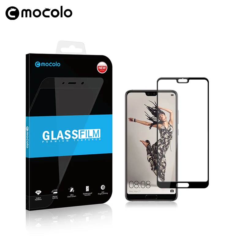 Mocolo новое защитное стекло для экрана для huawei P20 9 H закаленное стекло для huawei P20 Lite P20 Pro стеклянная плёнка полностью покрывающая