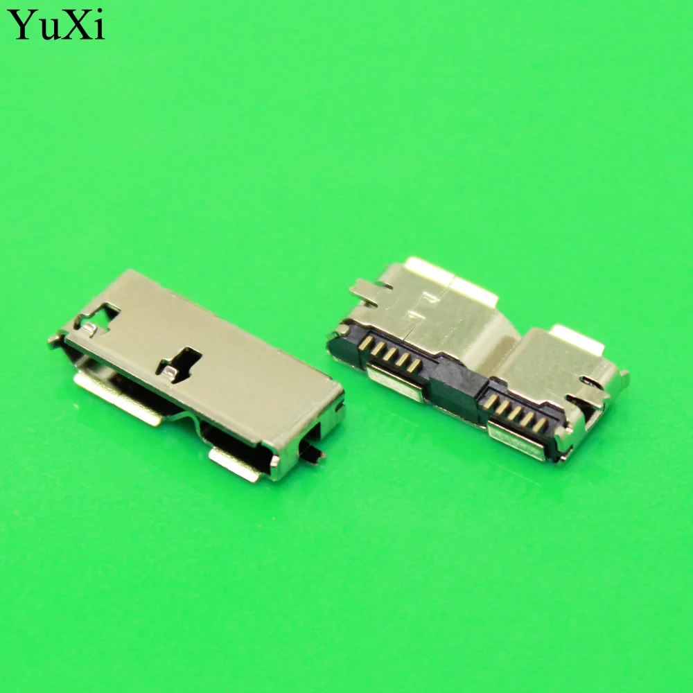 Разъем Micro USB YuXi для зарядки 10 контактный разъем ремонта Samsung Note 3 N900 N9002 N9006 N9005 N9008