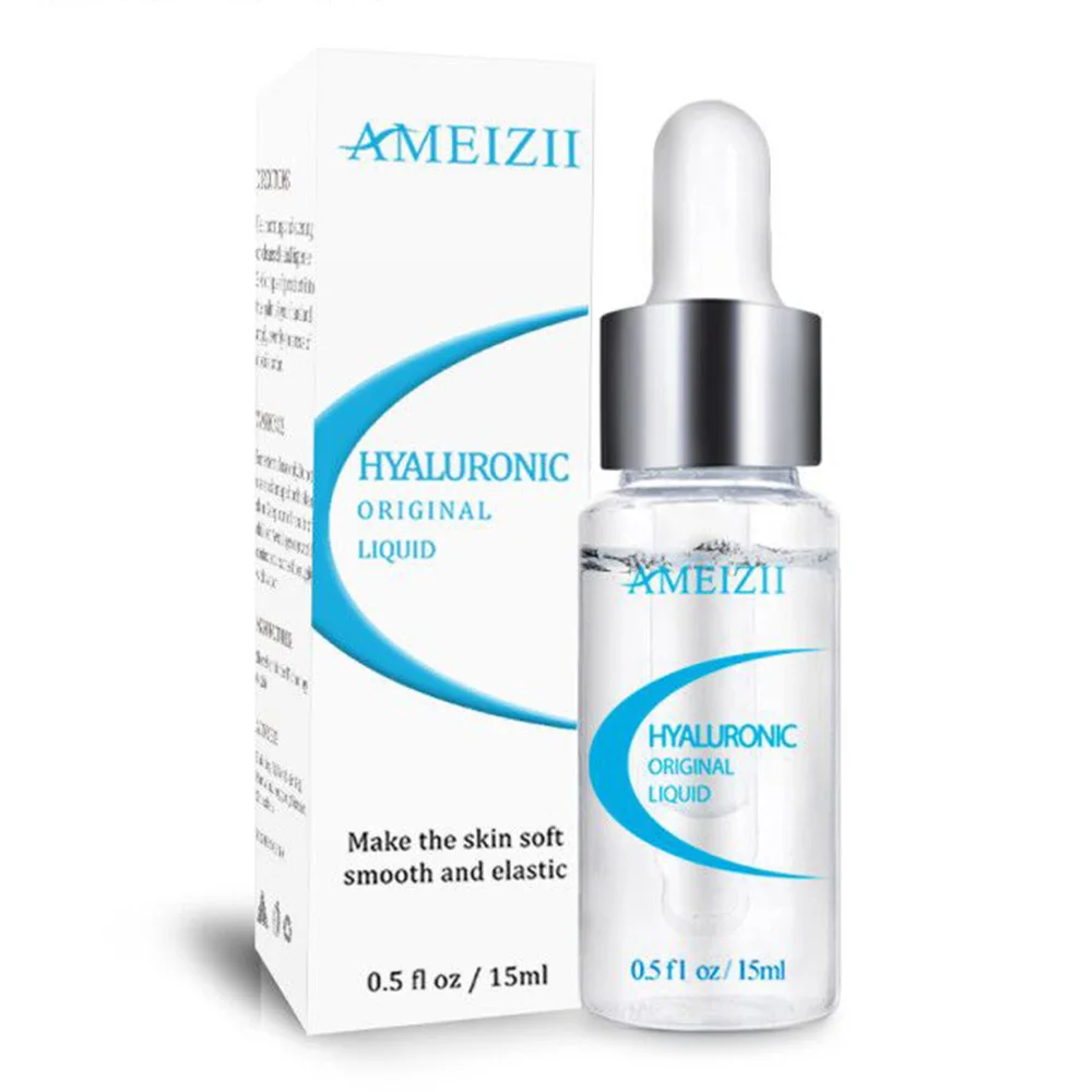Hyaluronic Acid 15ml Ameizii чистая Гиалуроновая кислота сыворотка увлажняющий с коллагеном восстановление кожи отбеливающая эссенция против морщин крем для лица лечение акне - Вес нетто: Hyaluronic Acid 15ml