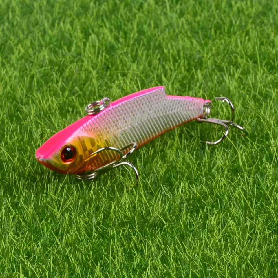 1 шт. твердая приманка VibFishing 5 см 9 6 г deepwater Crankbait Wobblers Isca искусственная для басов