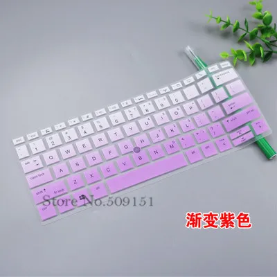 Gradient purple 13 13,3 дюймов пылезащитный чехол для клавиатуры ноутбука протектор кожи для hp EliteBook 830 G5/735 G5 ноутбук ПК с трекпоинтовым отверстием - Цвет: Gradient purple