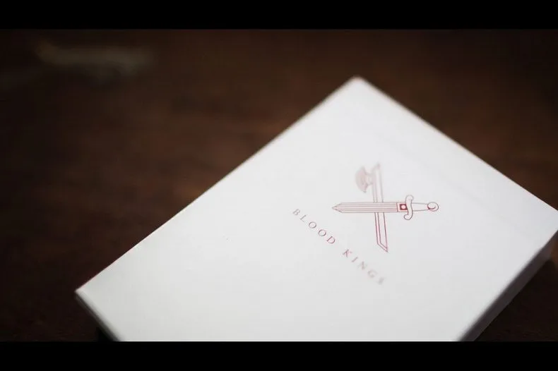1 шт. крови KINGS V2 Ellusionist игральные карты магические карты магический реквизит для игры в покер для сценического искусства волшебную уловку для профессионального мага