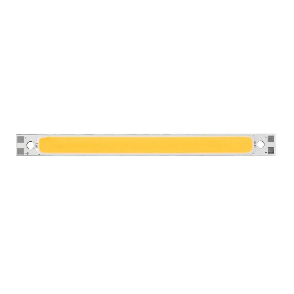 Warm white 10 Вт COB полоса СВЕТОДИОДНЫЙ светильник 12 в супер яркий источник бар лампа светильник ing для DIY работы велосипед Открытый домашний комплект - Испускаемый цвет: Warm white