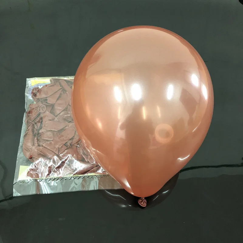 7 100Pcs birthday balloons 10inch 1.5g Latex Helium balloon Thickening Pearl party balloon Party Ball kid child toy wedding ballon - Цвет: 7