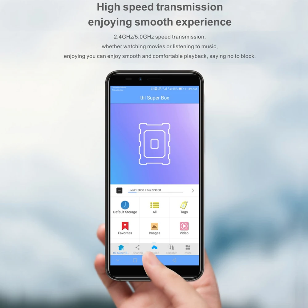 ТВ приставка thl 2 Гб ОЗУ 16 ПЗУ смарт Android Amlogic S912 4K 4G/5G Wi Fi BT4.0 поддержка точки доступа