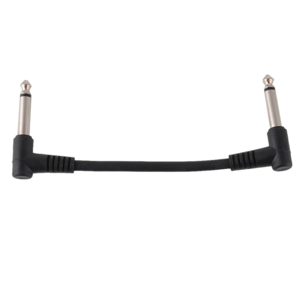 Гитарный кабель для педалей стандартный 2 * Угловой Штекер гитарный полезный