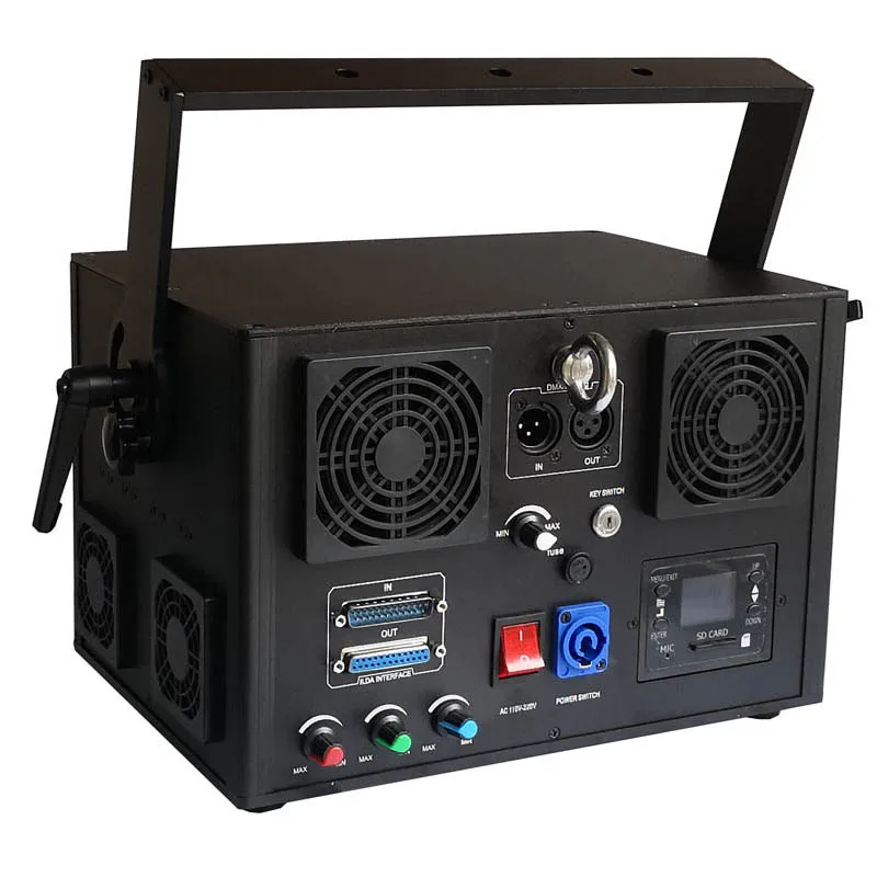 Многоцветный лазерный rgb ilda 5 Вт/лазер dmx Диско dj сценический наружный событие