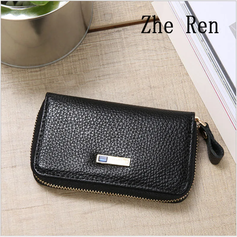 Умный мужской кошелек из натуральной кожи воловьей умный с защитой от потери