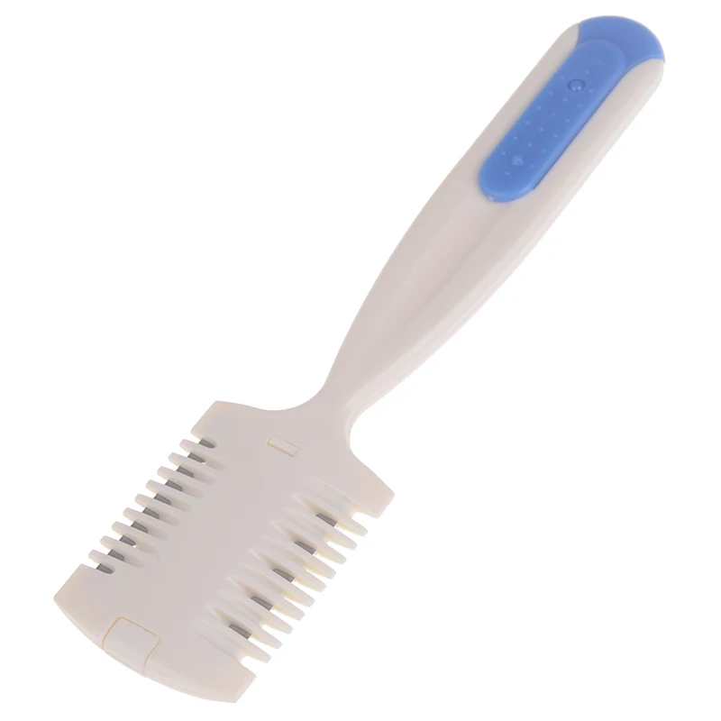 Durable Home Hairdresser Makeup Tools Hair Cutting Trimmer Razor Blade Comb for Thinning Bangs Long Beauty Cut Accessories |