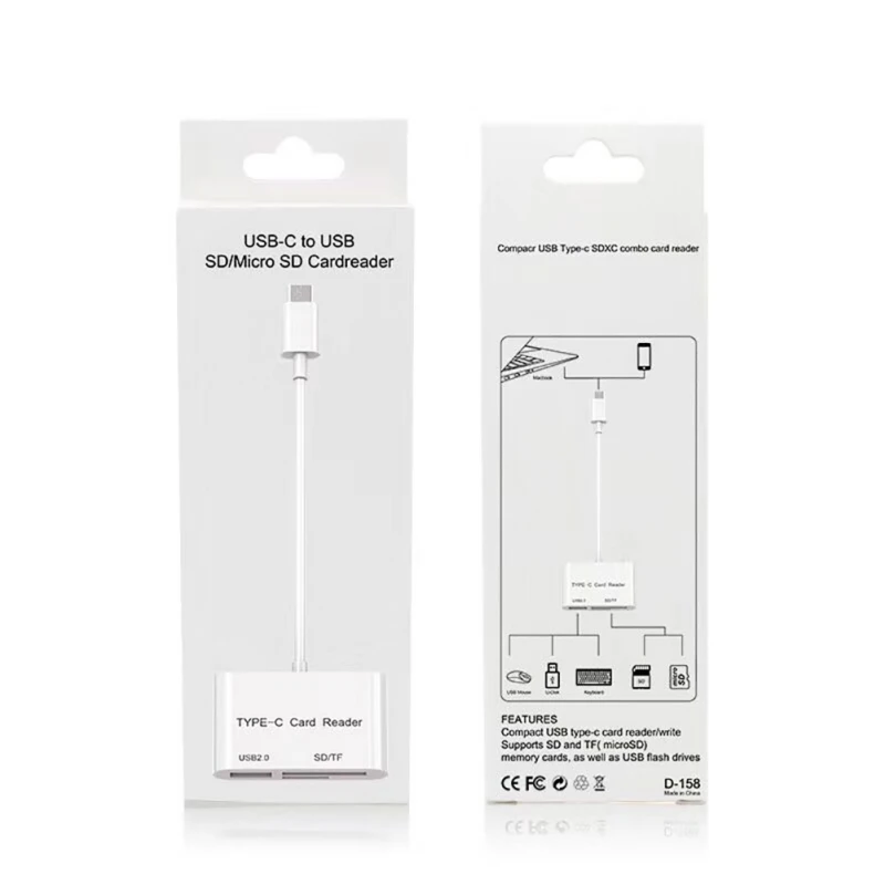 USB 2 0 концентратор Type C мульти порт SD/карта mirco SD ридер OTG адаптер для Android