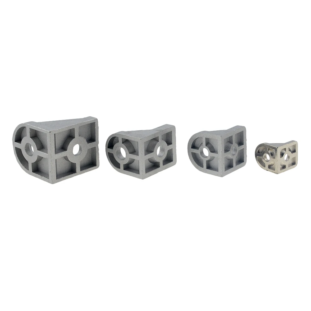 1PC Steering Angle Corner Bracket 3030 4040 4545 90 Degree Connector Connection Joint for Aluminum Profile