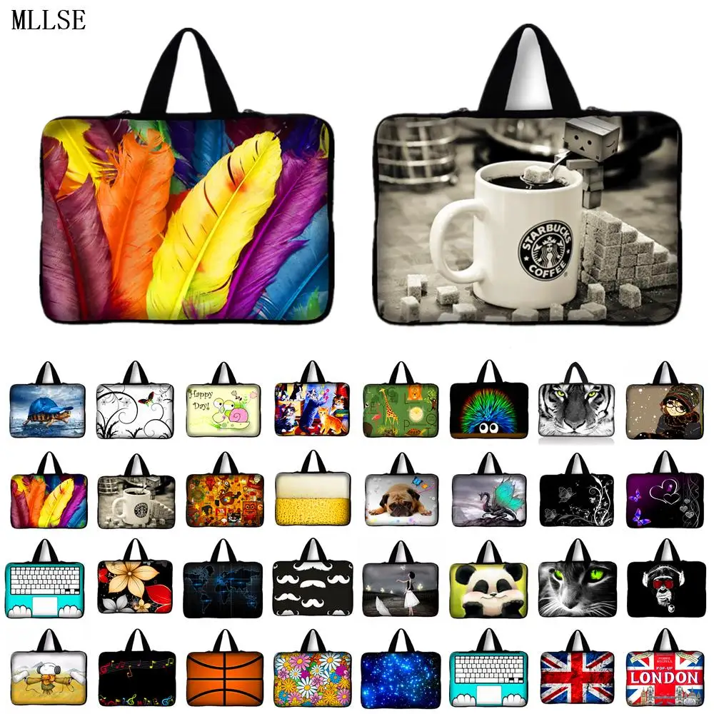 

7 10.1 12 13 14.1 15 17.4 17.3 inch Laptop Sleeve Bag Tablet Case Cover For Macbook Dell HP ASUS Dell 15.4 15.6 13.3 Computer #K