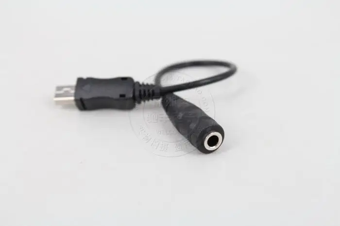 Новый мини USB штекер на гнездо 3 5 мм аудиокабель шнур для активного зажима