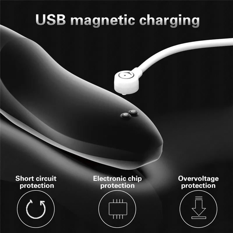 Силиконовый анальный стимулятор 10 скоростей вибратор для мужчин массажер