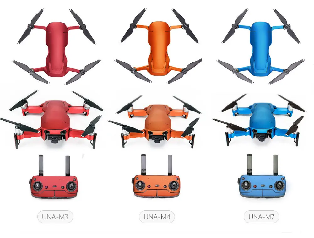 PGYTECH наклейки на кожу всего тела для MAVIC AIR body+ RC+ 3 шт. наклейки на игрушки с аккумуляторами Водонепроницаемая Защитная пленка для DJI Mavic Air Drone