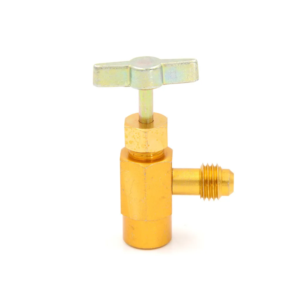 1 шт. R 134 AC 134a хладагент кран можно распределять 1/2 &quotACME резьба клапан ручной