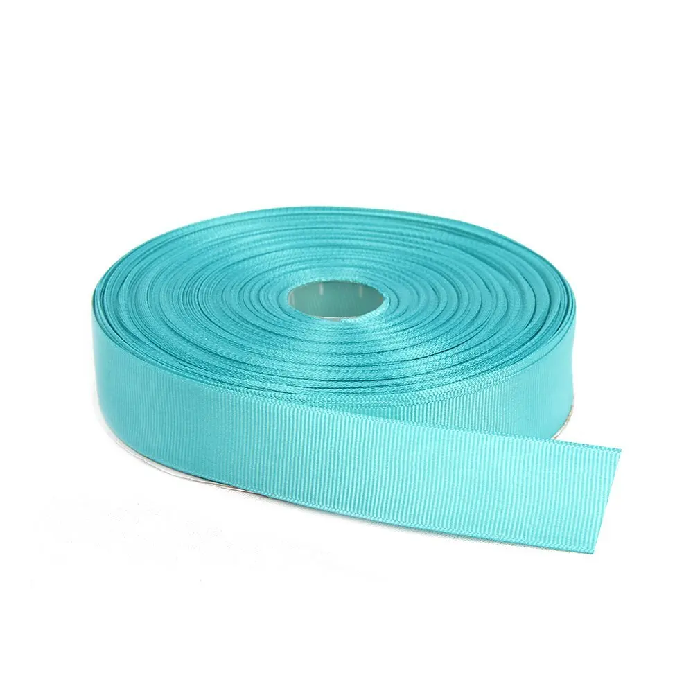 Zerzemoy 100 ярдов/рулонов 1/4 &quot3/8&quot 5/8 &quot3/4&quot 1 &quot6 мм 10 15 20 25 100% полиэстер Аква синяя