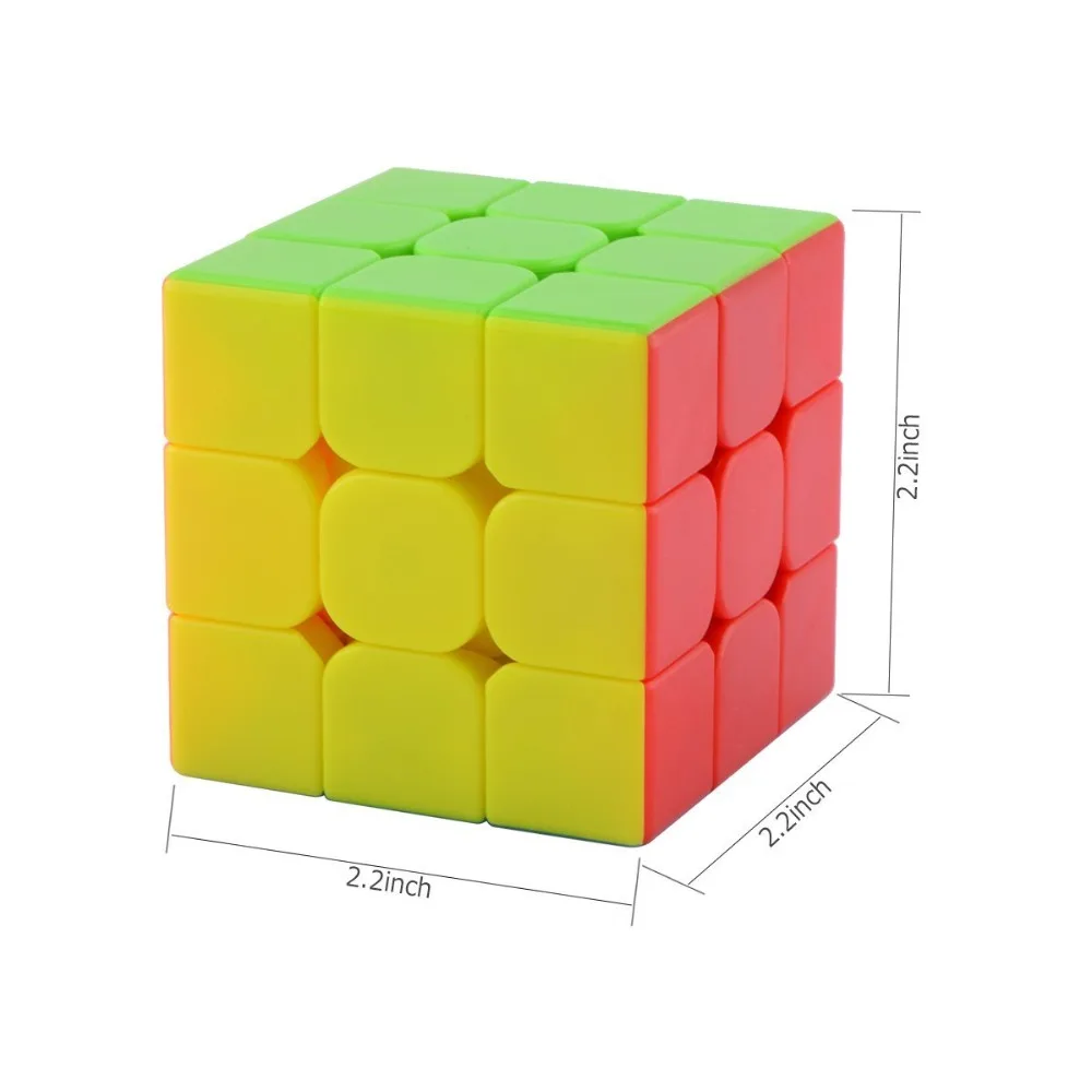 D-FantiX Cyclone Boys 3x3 скоростной кубик Stickerless V2 Jisu Feichi Magic Cube 57 мм развивающие